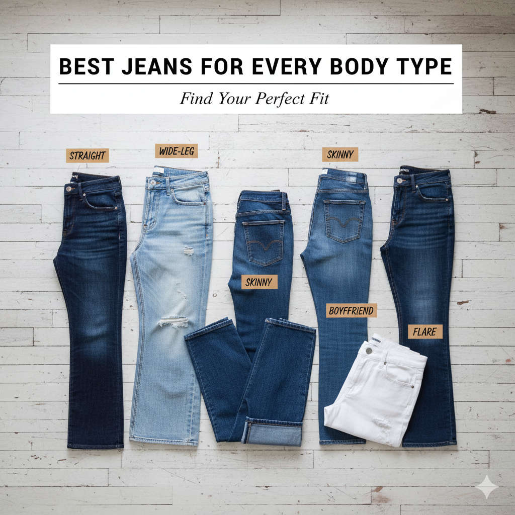 Best Jeans for Every Body Type in 2026
