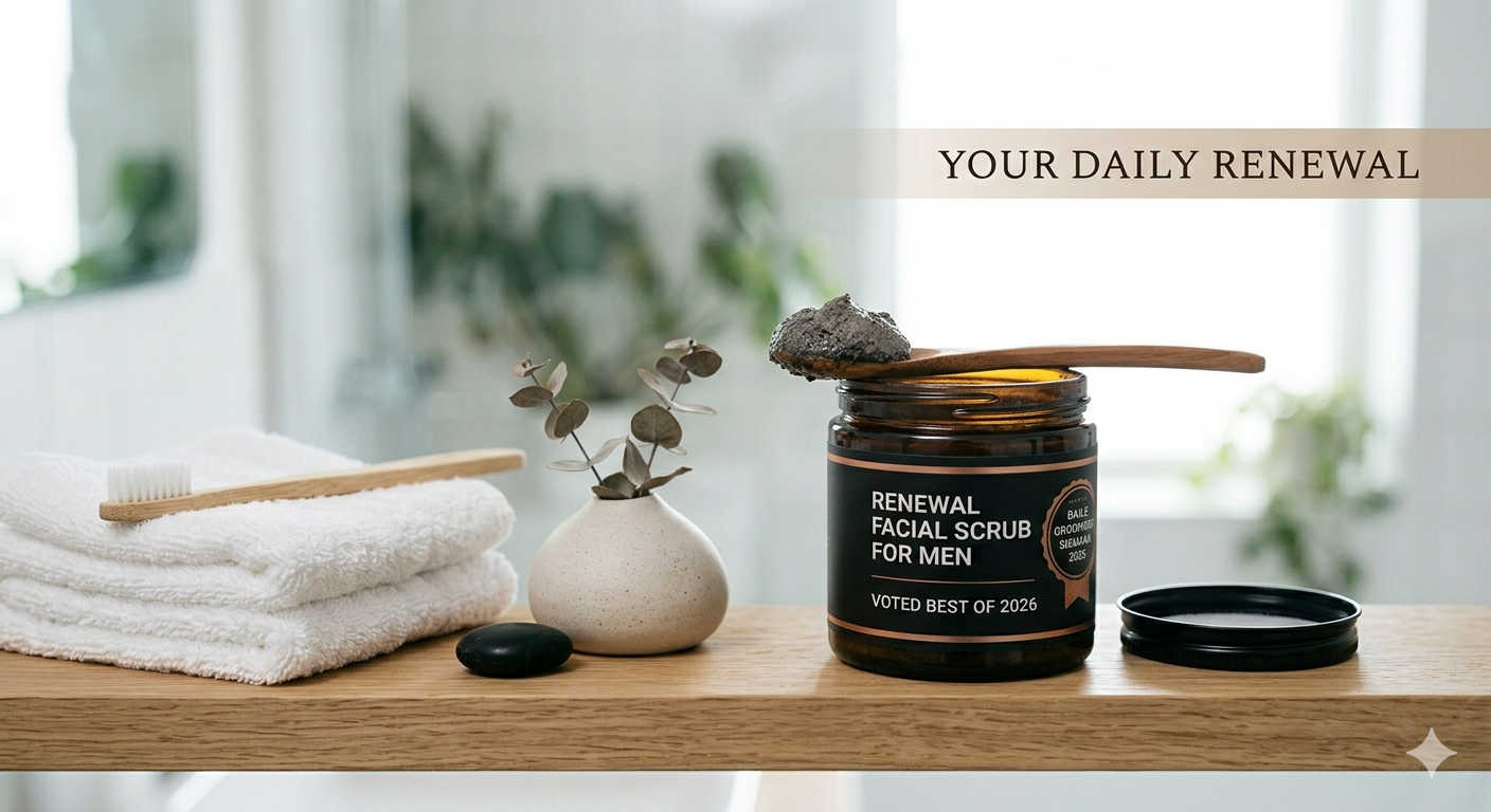 Best Renewing Face Scrub for Men 2026