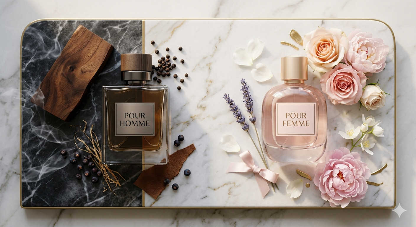 Pour Homme vs Pour Femme